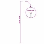 Casa si Gradina - Gradina si terasa - Garduri, panouri si accesorii - Set gard pentru iaz 5 pcs Verde 100 x 50 cm Otel - Infinity.ro