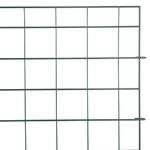 Casa si Gradina - Gradina si terasa - Garduri, panouri si accesorii - Set gard pentru iaz 5 pcs Verde 100 x 50 cm Otel - Infinity.ro