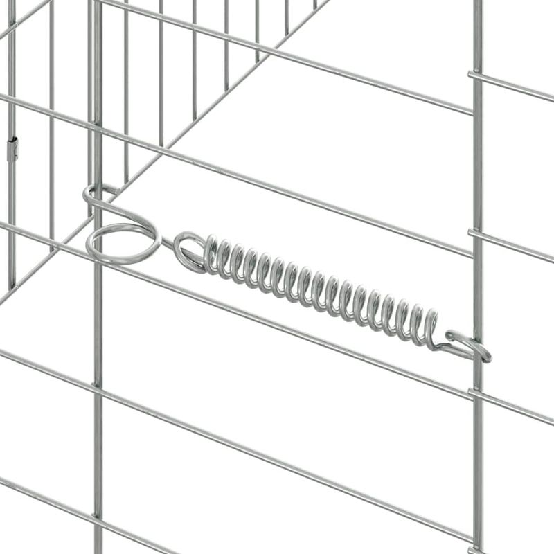 Petshop - Accesorii petshop - Culcusuri si custi - Custi interior si exterior - Custodie pentru iepuri Argintiu 400 x 78 x 78 cm - Infinity.ro