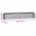 Petshop - Accesorii petshop - Culcusuri si custi - Custi interior si exterior - Custodie pentru iepuri Argintiu 400 x 78 x 78 cm - Infinity.ro