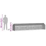 Petshop - Accesorii petshop - Culcusuri si custi - Custi interior si exterior - Custodie pentru iepuri Argintiu 400 x 78 x 78 cm - Infinity.ro