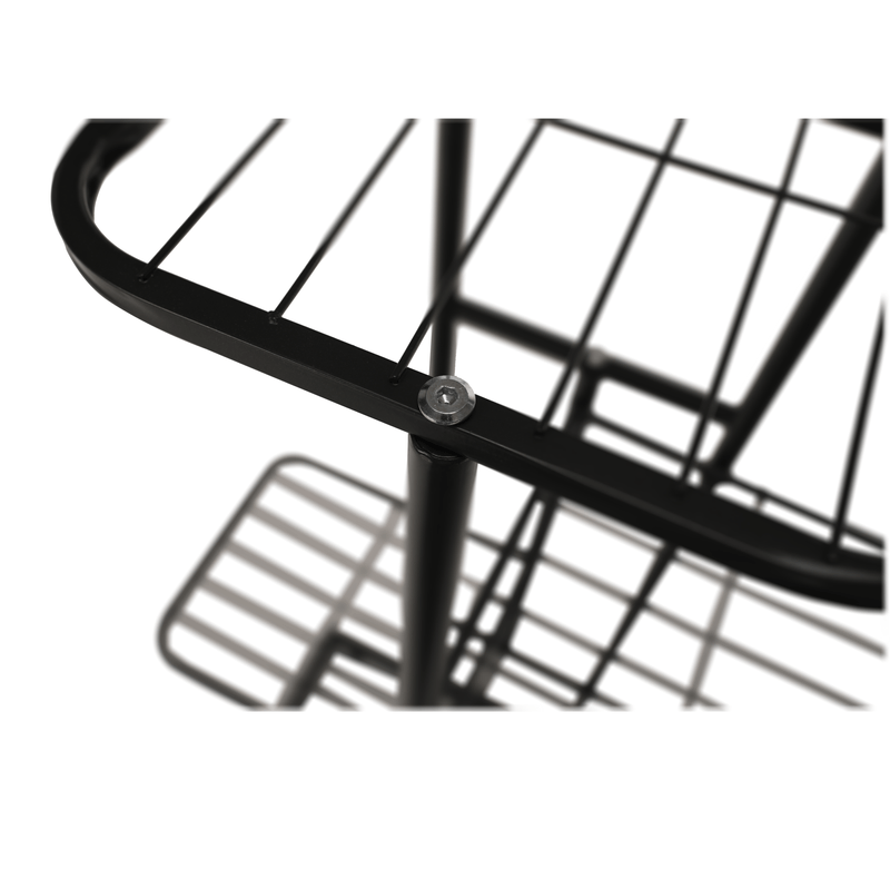 Casa si Gradina - Gradinarit si plante - Plante si ghivece - Ghivece si suporturi - Suport metalic pentru flori, gri inchis, BAMIR TIP 1 - Infinity.ro