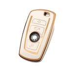 Auto si Moto - Electrice auto - Alte accesorii electrice auto - Husa pentru cheie smart alb BMW F20 F30 G20 F31 F34 G30 F11 M1 M2 M6 X2 X3 F25 seria 1 3 6 E39 E46 E60 E70 E87 E90 - Infinity.ro