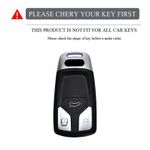 Auto si Moto - Electrice auto - Alte accesorii electrice auto - Husa pentru cheie Audi A4 B9 A5 A6 8S 8W Q5 Q7 4M S4 S5 S7 TT TTS TFSI RS - Infinity.ro