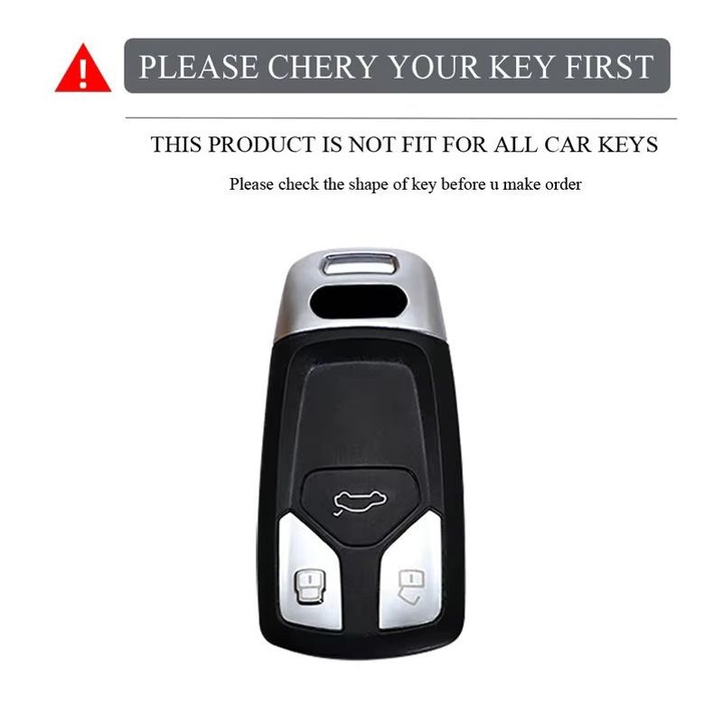 Auto si Moto - Electrice auto - Alte accesorii electrice auto - Husa pentru cheie Audi A4 B9 A5 A6 8S 8W Q5 Q7 4M S4 S5 S7 TT TTS TFSI RS - Infinity.ro