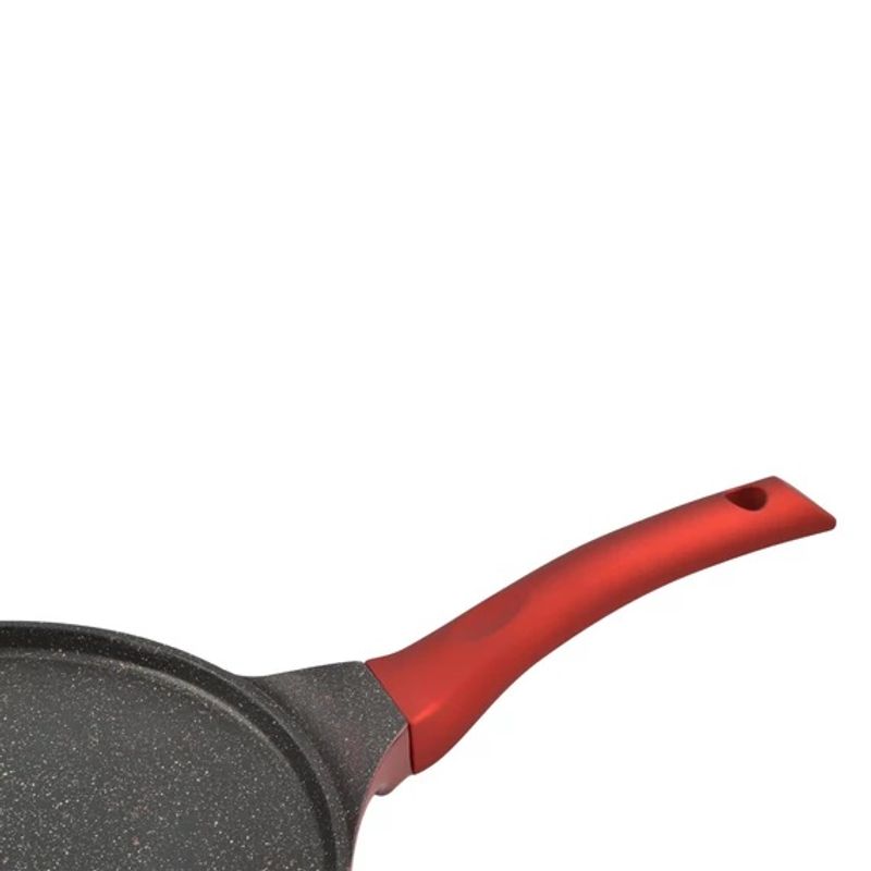 Casa si Gradina - Bucatarie si vesela - Vase pentru gatit - Tigai si seturi - Tigaie pentru Clatite Antiaderenta, Metal Red Line, 26 cm, Compatibila cu Inductie - Infinity.ro