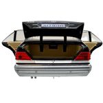 Jucarii, Copii si Bebe - Jucarii si jocuri - Vehicule si jucarii cu telecomanda - Masinute - Macheta Mercedes-Benz W140 S320 Clasa S negru 1:24 metal cu lumini, sunete usi capota si portbagaj deschise - Infinity.ro