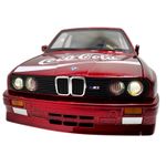 Jucarii, Copii si Bebe - Jucarii si jocuri - Vehicule si jucarii cu telecomanda - Masinute - Macheta BMW E30 M3 Coca-Cola 1:24 replica metal lumini si sunete, deschide usile si capotele - Infinity.ro