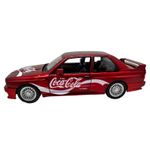 Jucarii, Copii si Bebe - Jucarii si jocuri - Vehicule si jucarii cu telecomanda - Masinute - Macheta BMW E30 M3 Coca-Cola 1:24 replica metal lumini si sunete, deschide usile si capotele - Infinity.ro
