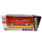 Jucarii, Copii si Bebe - Jucarii si jocuri - Vehicule si jucarii cu telecomanda - Masinute - Macheta BMW M8 rosu 1:32 - Replica Metalica cu Sunete si Lumini, Usi Deschise - Infinity.ro