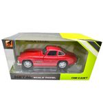 Jucarii, Copii si Bebe - Jucarii si jocuri - Vehicule si jucarii cu telecomanda - Masinute - Macheta Mercedes-Benz 300SL Gullwing rosu 1/36 sunete, lumini, deschide usile si capotele - Infinity.ro
