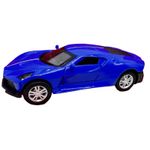 Jucarii, Copii si Bebe - Jucarii si jocuri - Vehicule si jucarii cu telecomanda - Masinute - Macheta Bugatti Chiron albastra metal 1:43 cu usi deschise, lumini si sunete - Infinity.ro