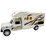 Jucarii, Copii si Bebe - Jucarii si jocuri - Vehicule si jucarii cu telecomanda - Masinute - Macheta Autorulota alba APEX RV - Metal Die-Cast Detasabila - Infinity.ro