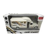Jucarii, Copii si Bebe - Jucarii si jocuri - Vehicule si jucarii cu telecomanda - Masinute - Macheta Autorulota alba APEX RV - Metal Die-Cast Detasabila - Infinity.ro