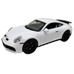 Jucarii, Copii si Bebe - Jucarii si jocuri - Vehicule si jucarii cu telecomanda - Masinute - Macheta Porsche Turbo alb scara 1:22 cu lumini, sunete si efect de aburi - Infinity.ro