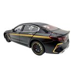 Jucarii, Copii si Bebe - Jucarii si jocuri - Vehicule si jucarii cu telecomanda - Masinute - Macheta BMW M8 Gran Coupe negru MHB 800 1:32 replica metal lumini si sunete, fum, usi deschise - Infinity.ro