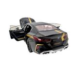 Jucarii, Copii si Bebe - Jucarii si jocuri - Vehicule si jucarii cu telecomanda - Masinute - Macheta BMW M8 Gran Coupe negru MHB 800 1:32 replica metal lumini si sunete, fum, usi deschise - Infinity.ro