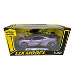 Jucarii, Copii si Bebe - Jucarii si jocuri - Vehicule si jucarii cu telecomanda - Masinute - Macheta BYD U9 supercar albastra scara 1:32 replica metal lumini si sunete, usi deschise - Infinity.ro