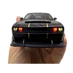 Jucarii, Copii si Bebe - Jucarii si jocuri - Vehicule si jucarii cu telecomanda - Masinute - Macheta Dodge SRT Hellcat negru 1:32 - Replica metal cu lumini, usi si capota functionale - Infinity.ro