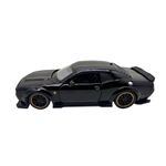 Jucarii, Copii si Bebe - Jucarii si jocuri - Vehicule si jucarii cu telecomanda - Masinute - Macheta Dodge SRT Hellcat negru 1:32 - Replica metal cu lumini, usi si capota functionale - Infinity.ro
