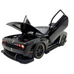 Jucarii, Copii si Bebe - Jucarii si jocuri - Vehicule si jucarii cu telecomanda - Masinute - Macheta Dodge SRT Hellcat negru 1:32 - Replica metal cu lumini, usi si capota functionale - Infinity.ro