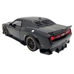 Jucarii, Copii si Bebe - Jucarii si jocuri - Vehicule si jucarii cu telecomanda - Masinute - Macheta Dodge SRT Hellcat negru 1:32 - Replica metal cu lumini, usi si capota functionale - Infinity.ro