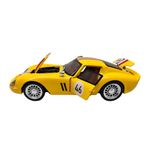Jucarii, Copii si Bebe - Jucarii si jocuri - Vehicule si jucarii cu telecomanda - Masinute - Macheta clasica de curse Ferrari Dino galben #46, replica metal scara 1:32 cu lumini, sunete si usi deschise - Infinity.ro