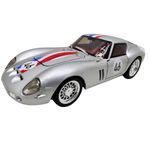 Jucarii, Copii si Bebe - Jucarii si jocuri - Vehicule si jucarii cu telecomanda - Masinute - Macheta clasica de curse Ferrari Dino argintiu #46, replica metal scara 1:32 cu lumini, sunete si usi deschise - Infinity.ro