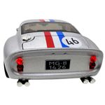 Jucarii, Copii si Bebe - Jucarii si jocuri - Vehicule si jucarii cu telecomanda - Masinute - Macheta clasica de curse Ferrari Dino argintiu #46, replica metal scara 1:32 cu lumini, sunete si usi deschise - Infinity.ro