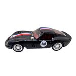Jucarii, Copii si Bebe - Jucarii si jocuri - Vehicule si jucarii cu telecomanda - Masinute - Macheta clasica de curse Ferrari Dino negru #46, replica metal scara 1:32 cu lumini, sunete si usi deschise - Infinity.ro