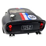 Jucarii, Copii si Bebe - Jucarii si jocuri - Vehicule si jucarii cu telecomanda - Masinute - Macheta clasica de curse Ferrari Dino negru #46, replica metal scara 1:32 cu lumini, sunete si usi deschise - Infinity.ro