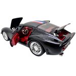Jucarii, Copii si Bebe - Jucarii si jocuri - Vehicule si jucarii cu telecomanda - Masinute - Macheta clasica de curse Ferrari Dino negru #46, replica metal scara 1:32 cu lumini, sunete si usi deschise - Infinity.ro