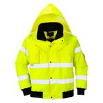 Casa si Gradina - Constructii - Echipamente de lucru - Imbracaminte protectia muncii - Jacheta de protectie 3 in 1 Hi-Vis Bomber Portwest- C467 XXL Galben - Infinity.ro