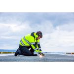 Casa si Gradina - Constructii - Echipamente de lucru - Imbracaminte protectia muncii - Jacheta Bomber de protectie cu gluga, HiVis Portwest - C466 XXL Negru si portocaliu - Infinity.ro
