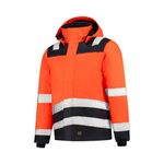Casa si Gradina - Constructii - Echipamente de lucru - Imbracaminte protectia muncii - Jacheta de lucru unisex, Midi Parka High Vis Bicolor T51, Malfini L Portocaliu - Infinity.ro