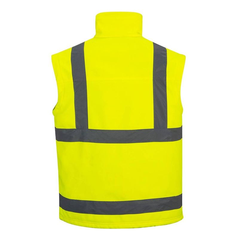 Casa si Gradina - Constructii - Echipamente de lucru - Imbracaminte protectia muncii - Jacheta de protectie 2 in 1 Softshell HiVis (3L) Portwest-S428 XXL Galben - Infinity.ro