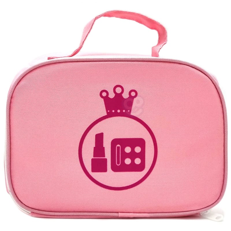 Jucarii, Copii si Bebe - Jucarii si jocuri - Jucarii de rol - Frumusete, bijuterii si accesorii fetite - Set de machiaj lemn Tooky Toy, 10 piese, roz KID370581, la doar 79,00 lei - Infinity.ro