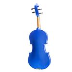 TV, Audio-Video si Foto - Instrumente muzicale - Instrumente clasice - Set vioara clasica si arcus 1/8 suplimentar, DEPOX®, marime 4/4, lemn, albastra, toc din material - Infinity.ro