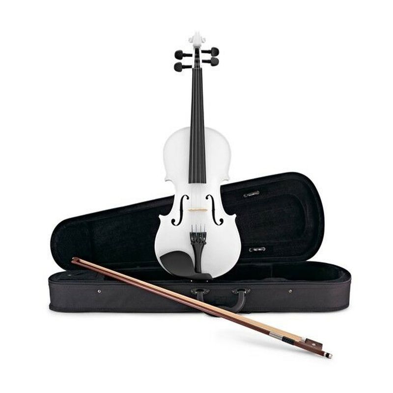 TV, Audio-Video si Foto - Instrumente muzicale - Instrumente clasice - Set vioara clasica din lemn si arcus 1/8 suplimentar, DEPOX®, Marime 4/4, toc inclus - Infinity.ro