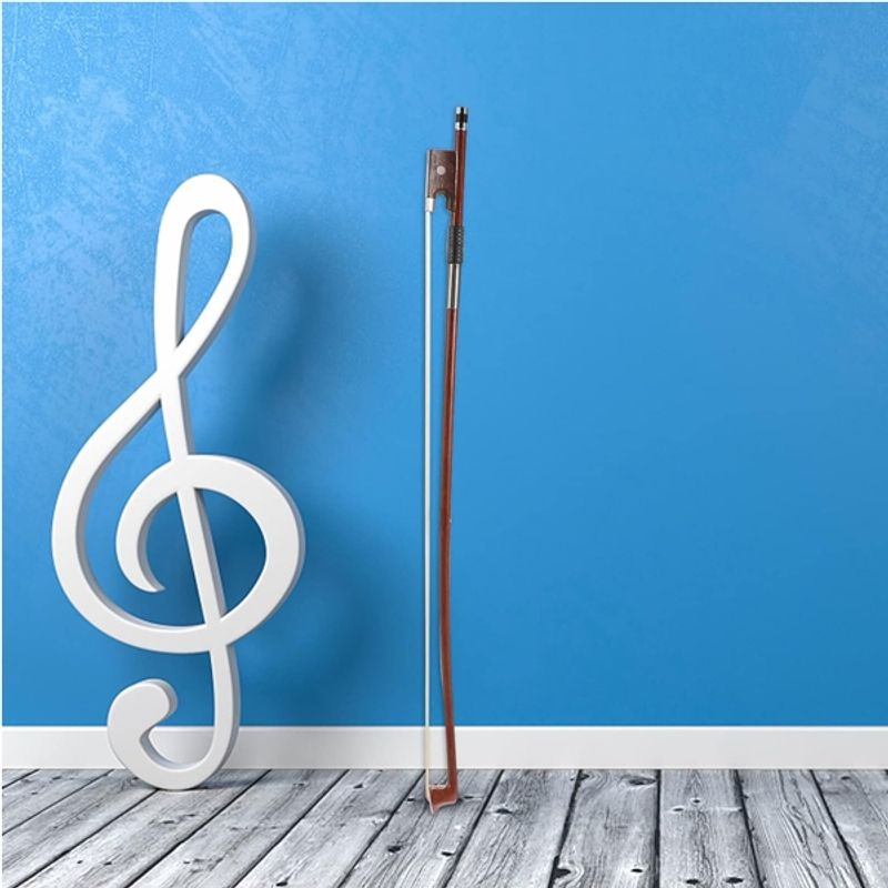 TV, Audio-Video si Foto - Instrumente muzicale - Accesorii instrumente muzicale - Arcus pentru vioara 1/8 DEPOX®, lemn, fibre sintetice, maro, 51 cm - Infinity.ro