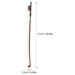 TV, Audio-Video si Foto - Instrumente muzicale - Accesorii instrumente muzicale - Arcus pentru vioara 1/8 DEPOX®, lemn, fibre sintetice, maro, 51 cm - Infinity.ro