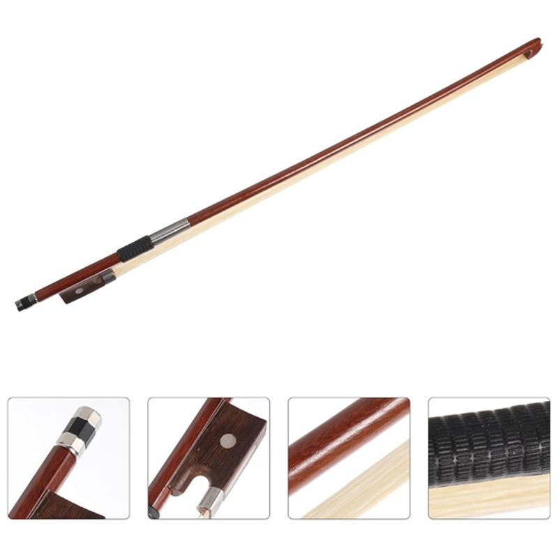 TV, Audio-Video si Foto - Instrumente muzicale - Accesorii instrumente muzicale - Arcus pentru vioara 1/8 DEPOX®, lemn, fibre sintetice, maro, 51 cm - Infinity.ro