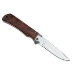 Sport si Outdoor - Camping - Cutite, bricege si accesorii - Cutite si bricege - Cutit automat cu arc, otel inoxidabil, 21 cm, maro - Infinity.ro