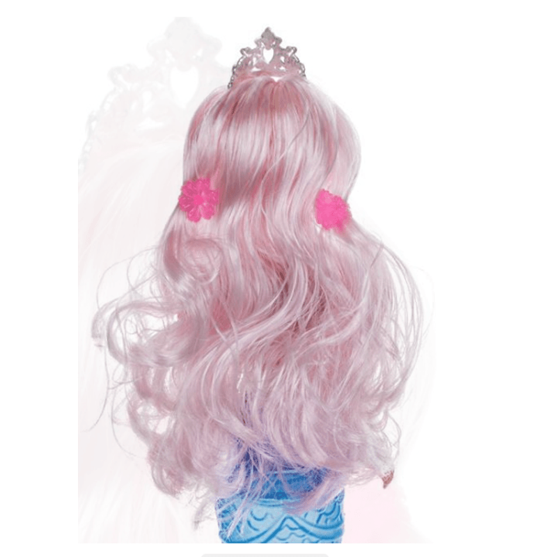 Jucarii, Copii si Bebe - Jucarii si jocuri - Papusi si accesorii - Papusi - Jucarie interactiva THK®, Papusa Bettty Sirena cu Coada ce isi Schimba Culoarea Accesorii & Sirena Mica - Infinity.ro