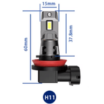 Auto si Moto - Electrice auto - Iluminare si semnalizare - Becuri auto - Set 2 becuri auto LED H11 K7 model 3570 de 100W 10000 lumeni 6000k - Infinity.ro