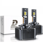 Auto si Moto - Electrice auto - Iluminare si semnalizare - Becuri auto - Set 2 Becuri D3s Auto LED 6500k 110W/Set Canbus Carcasa Neagra - Infinity.ro