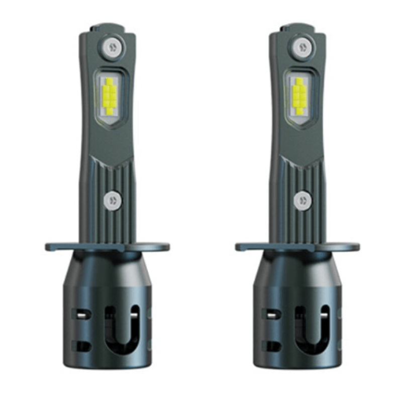 Auto si Moto - Electrice auto - Iluminare si semnalizare - Becuri auto - Set 2 becuri auto LED mini H1 K13 model 3570 de 150W 19000 lumeni 6000k - Infinity.ro