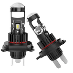 Auto si Moto - Electrice auto - Iluminare si semnalizare - Becuri auto - Set 2 becuri auto LED H4 K88 lupa 280W/set 12V 28000lm - Infinity.ro