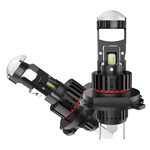 Auto si Moto - Electrice auto - Iluminare si semnalizare - Becuri auto - Set 2 becuri auto LED H4 K88 lupa 280W/set 12V 28000lm - Infinity.ro