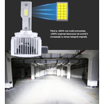 Auto si Moto - Electrice auto - Iluminare si semnalizare - Kituri xenon - Set 2 becuri HID Xenon LED FL D1 S 70W 8600LM - Infinity.ro